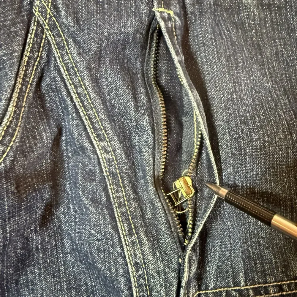 Ramp Blue Jean Jacket Smasher Mens XL Y2K Streetwear 90’s Retro Skater